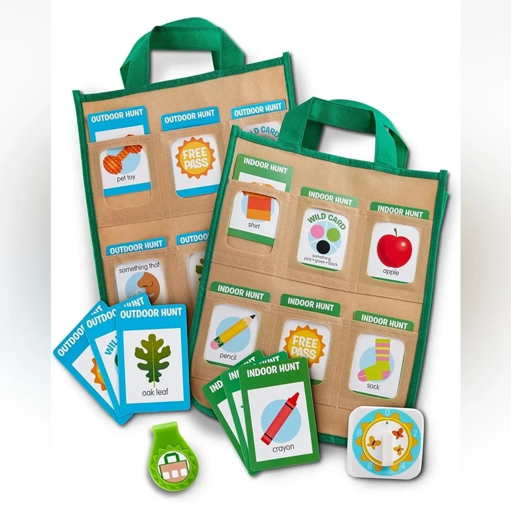 Melissa & Doug Let's Explore Scavenger Hunt Play Set New